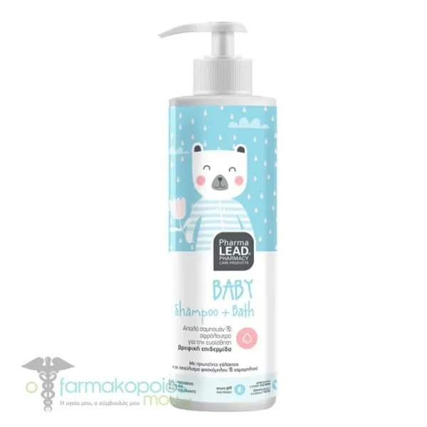 Pharmalead Baby Shampoo & Bath for Sensitive Skin, 500ml