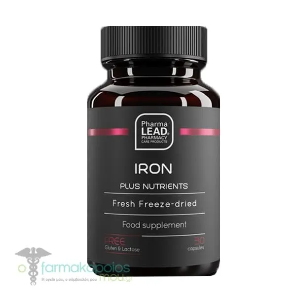 Pharmalead Black Range Iron Plus Nutrients, 30caps