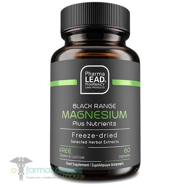 Pharmalead Black Range Magnesium Plus Nutrients, 60caps