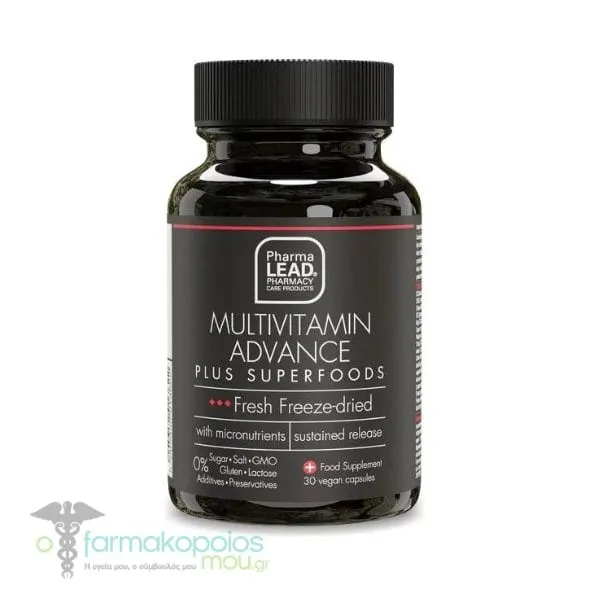 Pharmalead Black Range Multivitamin Advance Plus Superfoods, 30veg.caps