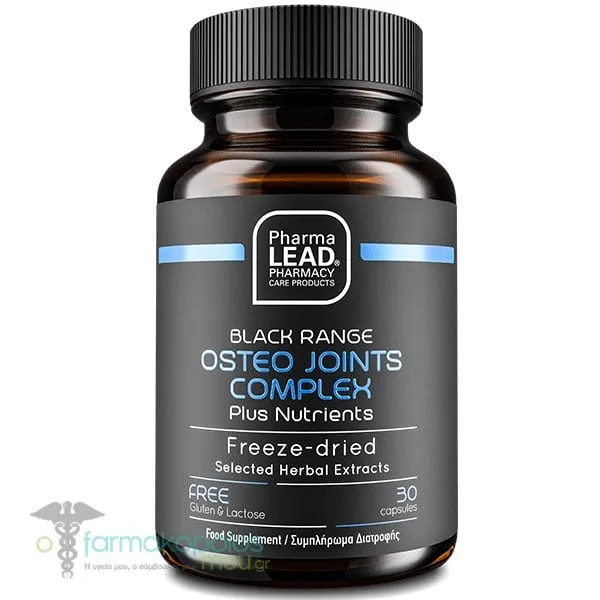 Pharmalead Black Range Osteo Joints Complex Plus Nutrients, 30caps