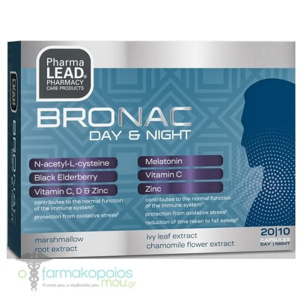Pharmalead Bronac Day & Night, 20+10caps