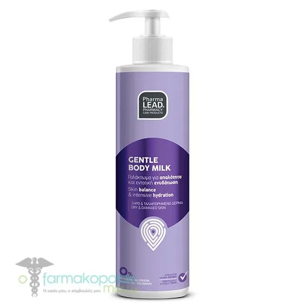 Pharmalead Gentle Body Milk for Dry & Damaged Skin, 250ml