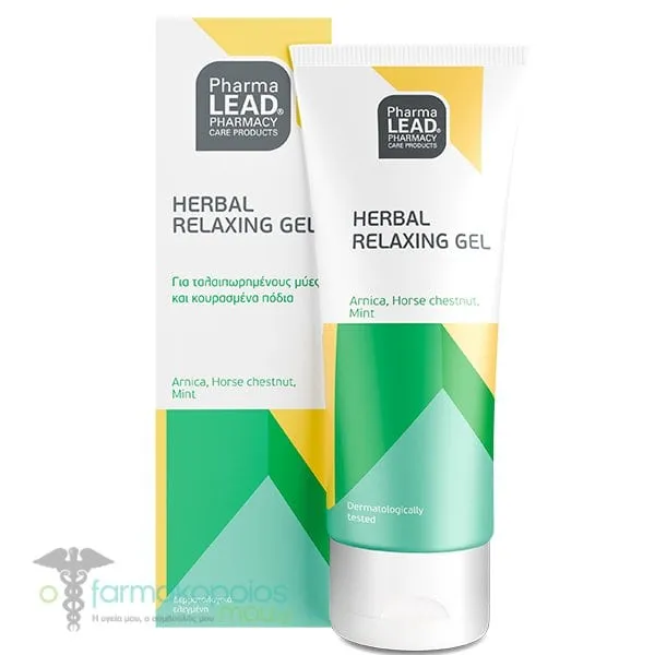Pharmalead Herbal Relaxing Gel για Μύες &amp; Κουρασμένα Πόδια, 50ml