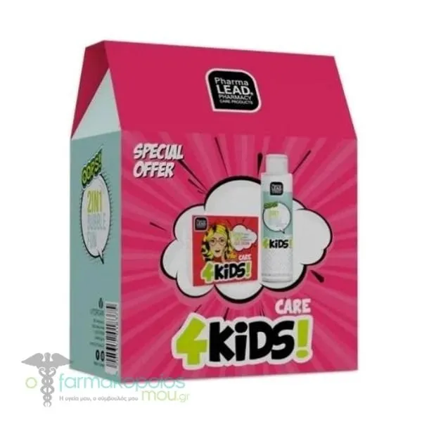 Pharmalead Kids Promo 2in1 Bubble Fun Shampoo & Shower Gel, 100ml & Shiny Skin Face Cream, 50ml, 1set