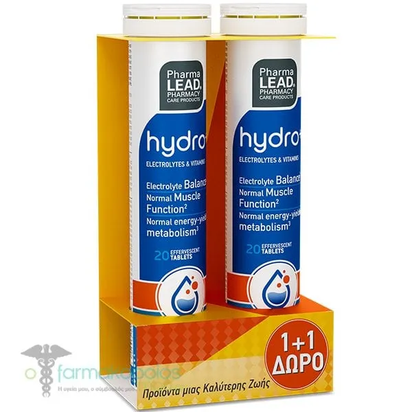 Pharmalead Promo 1+1 Hydro+, 2x20eff.tabs