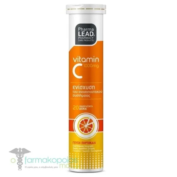 Pharmalead Vitamin C 1000mg, 20eff.tabs