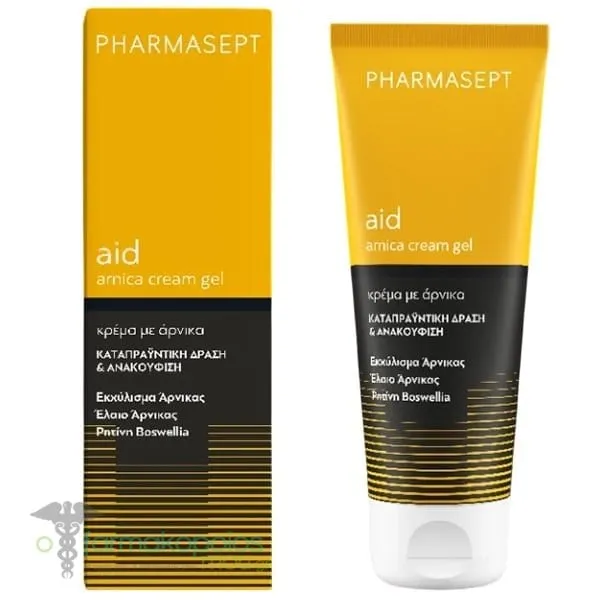 Pharmasept Aid Arnica Cream Gel Καταπραϋντική Κρέμα Τζελ, 75ml
