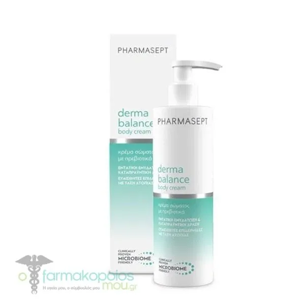 Pharmasept Balance Body Cream Ενυδατική Κρέμα για Ξηρές & Ευαίσθητες Επιδερμίδες, 250ml