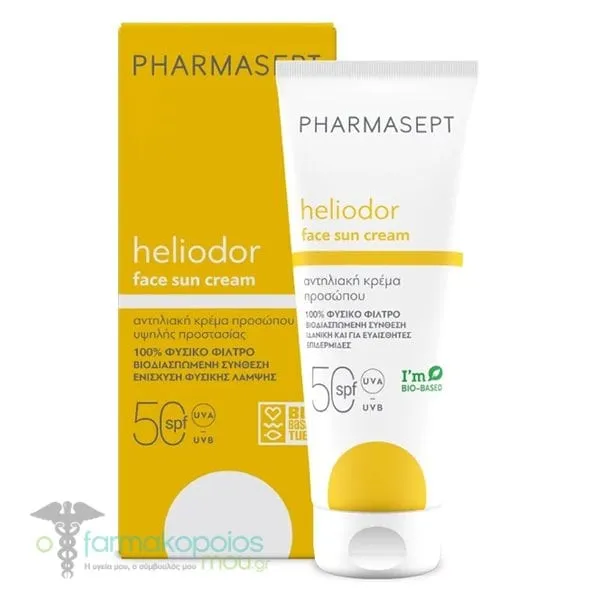 Pharmasept Heliodor Face Sun Cream SPF50, 50ml