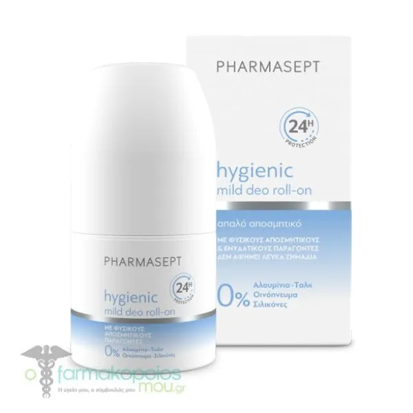 Pharmasept Hygienic Mild Deo Roll-on 24h, 50ml