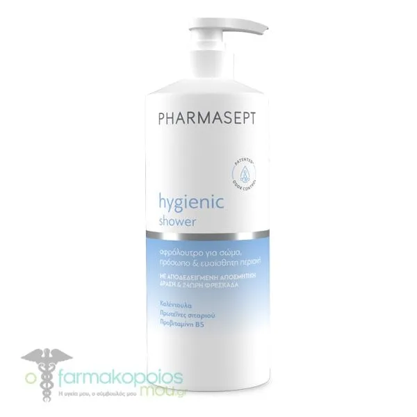 Pharmasept Hygienic Shower Gel for Face, Body & Intimate Area, 500ml