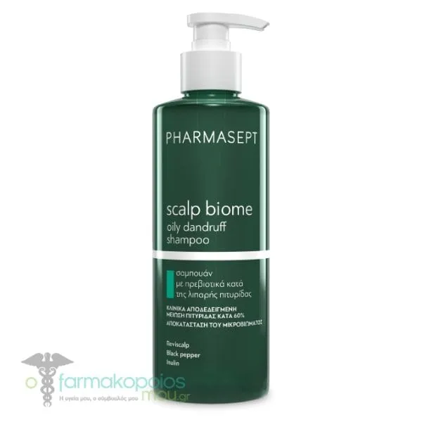 Pharmasept Scalp Biome Oily Dandruff Shampoo, 400ml