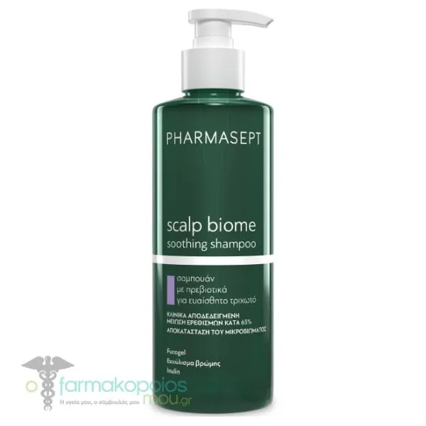 Pharmasept Scalp Biome Soothing Shampoo, 400ml