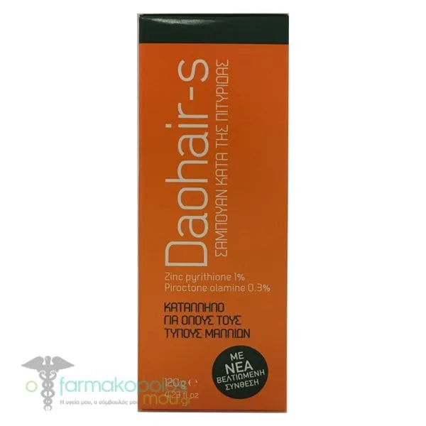 Pharmex Daohair-S Anti-Dandruff Shampoo, 120ml