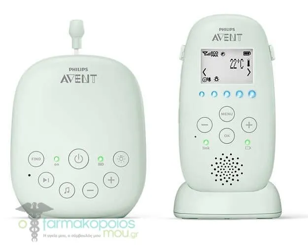 Philips Avent SCD721/26 Dect Baby Phone, 1pc