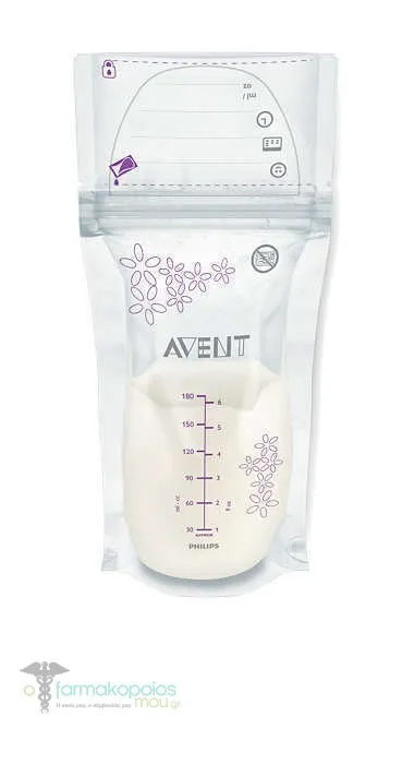 Philips Avent SCF603/25 Breast Milk Storage Bags, 25pcs