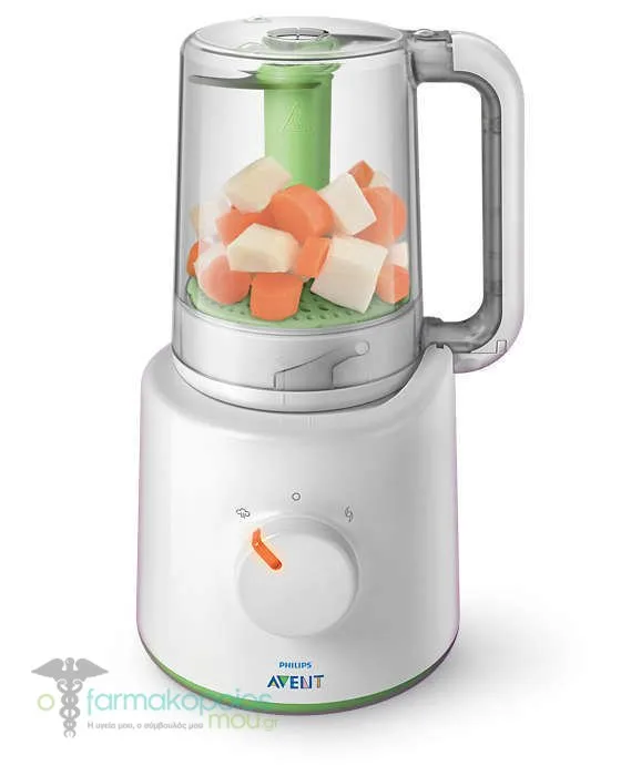 Philips Avent SCF870/20 2-in-1 Baby Food Maker, Steamer & Mixer, 1pc