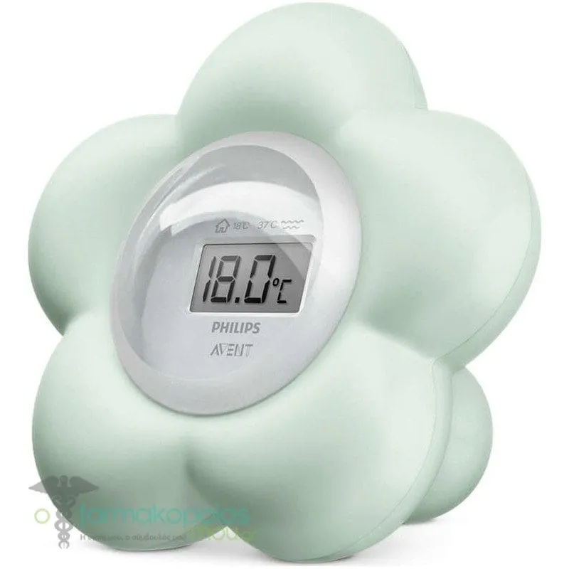 Philips Avent SCH480/20 Digital Bathroom & Room Thermometer, 1pc