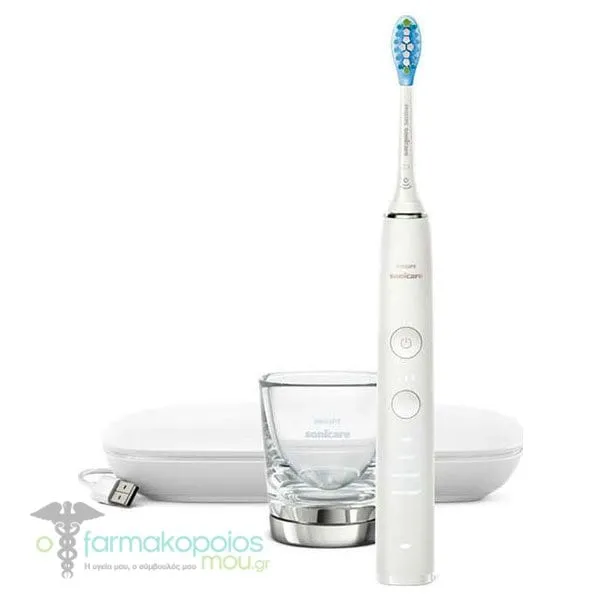 Philips Sonicare Diamond Clean 9000 White Edition Electric Toothbrush HX9911/27, 1pc