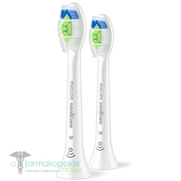 Philips Sonicare Optimal White HX6062/87 Ανταλλακτικά Ηλεκτρικής Οδοντόβουρτσας, 2τεμ
