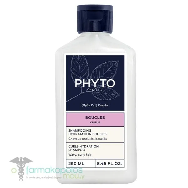 Phyto Boucles Curls Hydration Shampoo, 250ml
