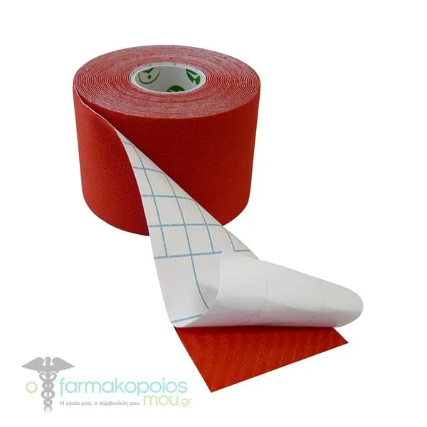 Phyto Performance K-Phyto Kinetik Tape 2 Sides Stretch Ταινία Κινησιοθεραπείας Latex Free (5cmx5m), 1τεμ - Κόκκινο