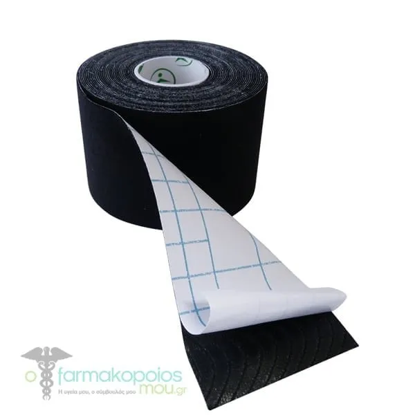Phyto Performance K-Phyto Kinetik Tape 2 Sides Stretch Ταινία Κινησιοθεραπείας Latex Free (5cmx5m), 1τεμ - 002 Μαύρο