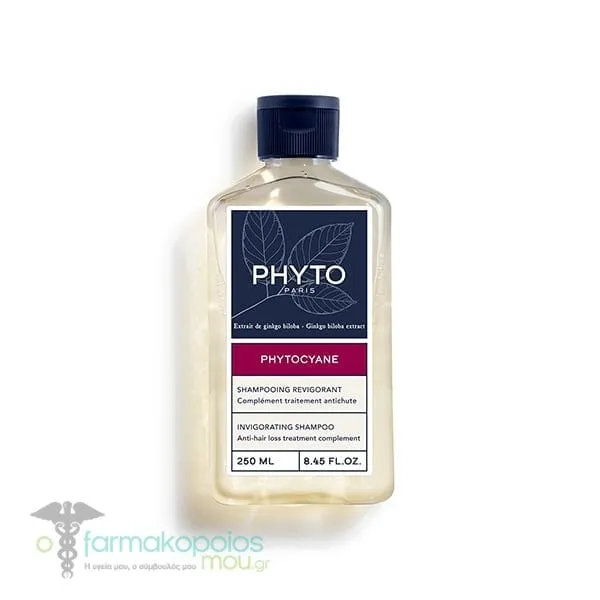 Phyto Phytocyane Invigorating Shampoo, 250ml