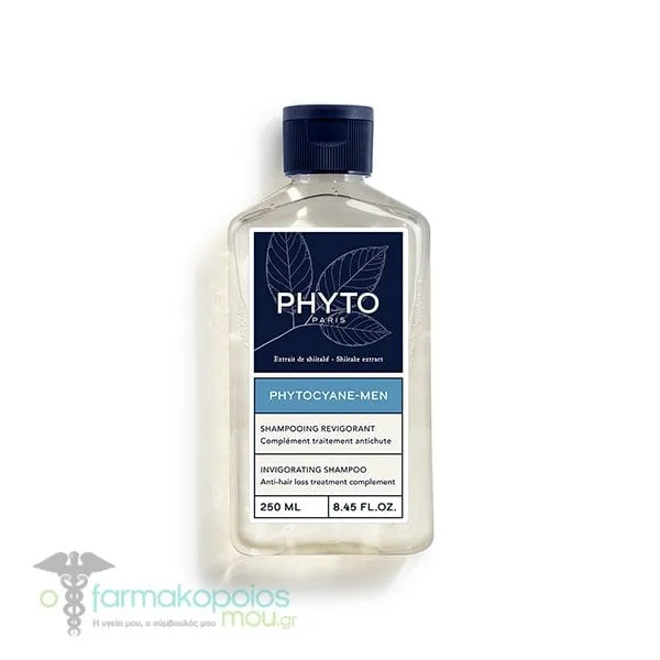 Phyto Phytocyane Men Invigorating Shampoo, 250ml