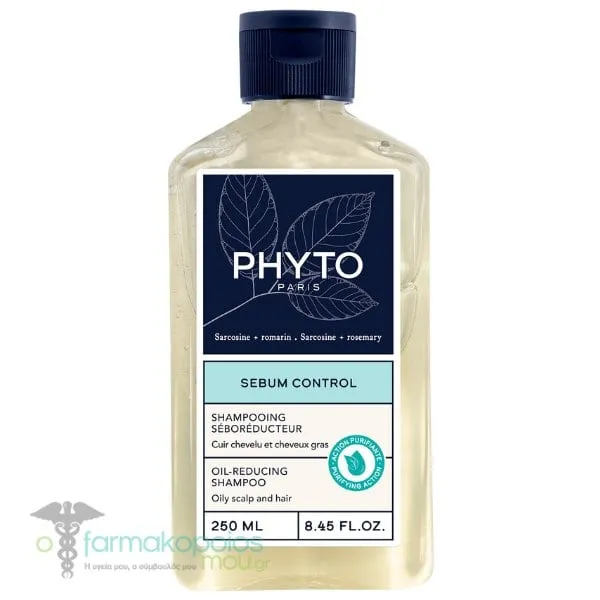 Phyto Scalp Solutions Sebum Control Oil Reducing Shampoo, 250ml
