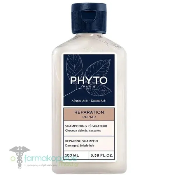 Phyto Travel Size Repair Σαμπουάν για Επανόρθωση, 100ml