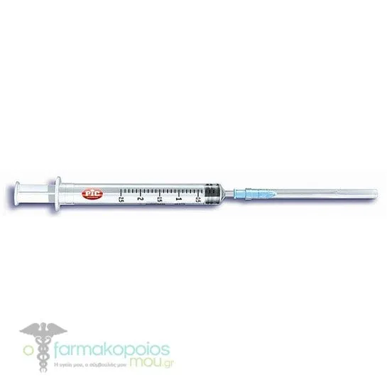 Pic Σύριγγα 23G μιας Χρήσεως με Βελόνα, 5ml