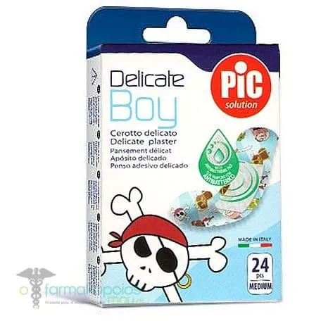 Pic Solution Delicate Boy Medium Plaster (19 x 72mm), 24pcs