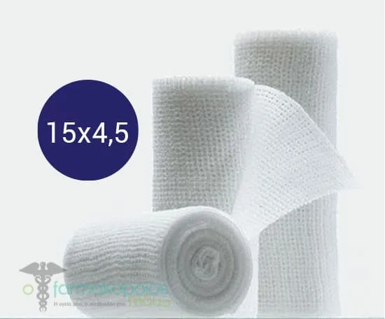 Pic Solution Flexa Elast Universal Elastic Bandage with Clip (15cm x 4.5m), 1pc