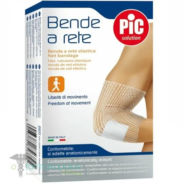 PiC Solution Net Bandage Elastic Mesh Elbow Support, 1pc