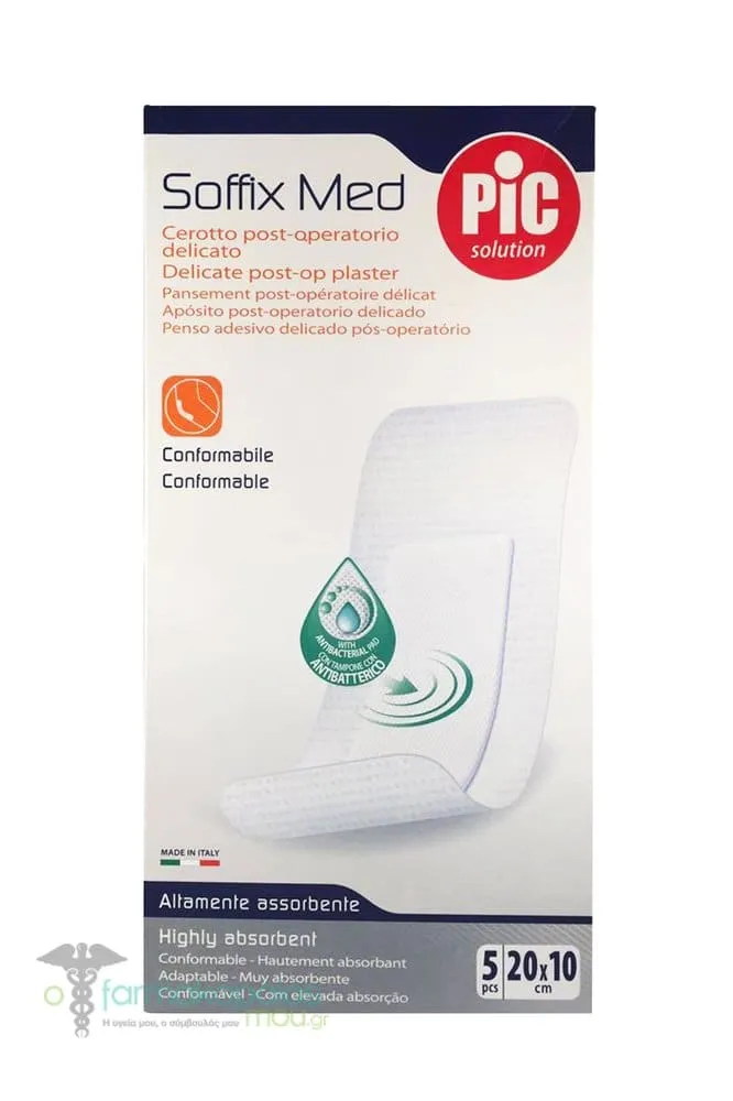 Pic Solution Soffix Med Post-op Plaster (10 x 20cm), 5pcs