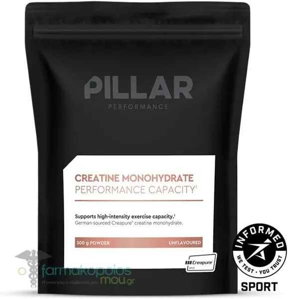 Pillar Performance Creatine Monohydrate, 300g