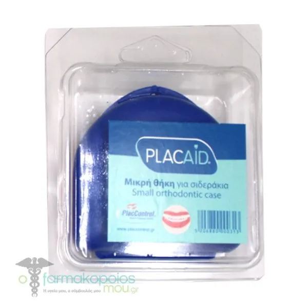 Plac Aid Small Orthodontic Case Μικρή Θήκη για Σιδεράκια, 1τεμ