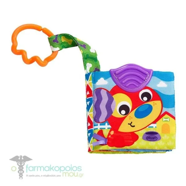 PlayGro A Day at the Farm Teether Book, 1pc