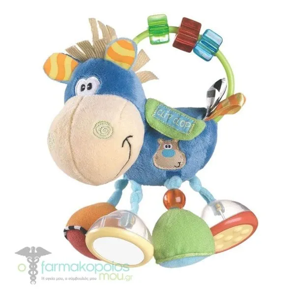 PlayGro Clip Clop Activity Rattle, 1pc