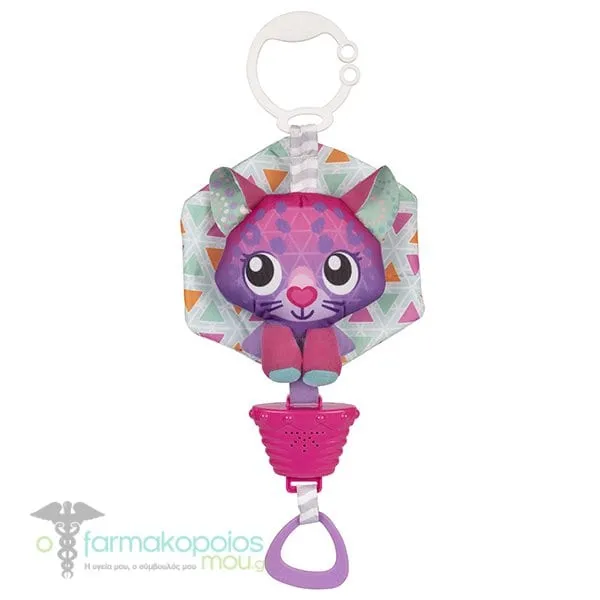 Playgro Musical Pullstring Arctic Cat, Μελωδική Πολική Αρκούδα, 1τεμ