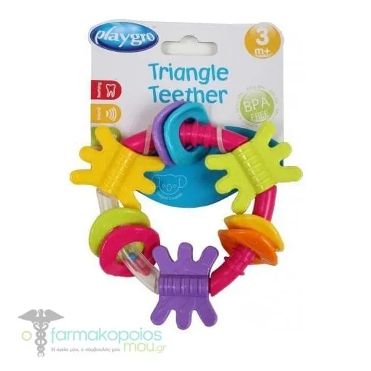 PlayGro Triangle Teether, 1pc