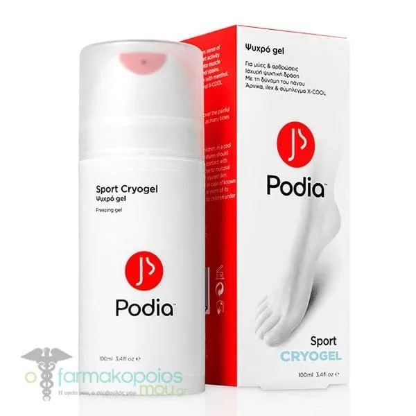 Podia Sport Cryogel Freezing Gel, 100ml
