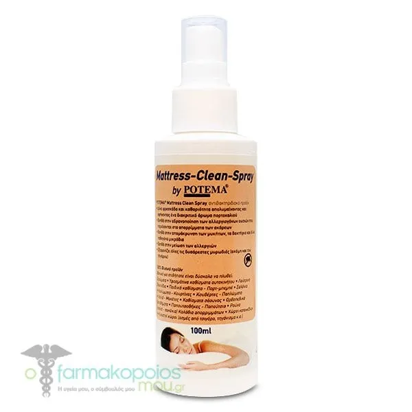 Potema Mattress Clean Spray Αντιβακτηριδιακό Σπρέι Καθαρισμού, 100ml