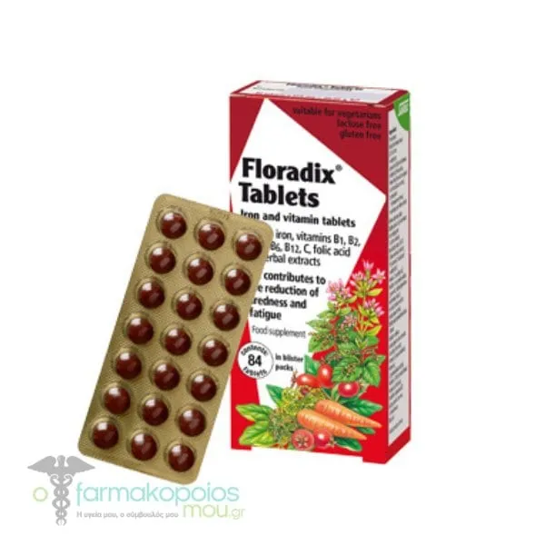 Power Health Floradix Tablets, 84tabs