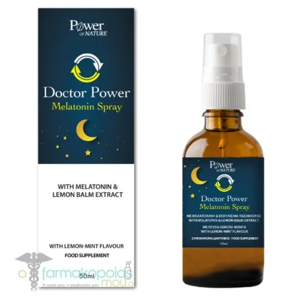 Power of Nature Doctor Power Melatonin Spray, 50ml