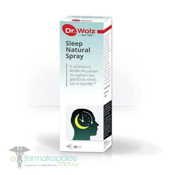 Power of Nature Dr. Wolz Sleep Natural Spray Συμπλήρωμα Διατροφής σε Σπρέυ για Καλό & Ποιοτικό Ύπνο, 30ml
