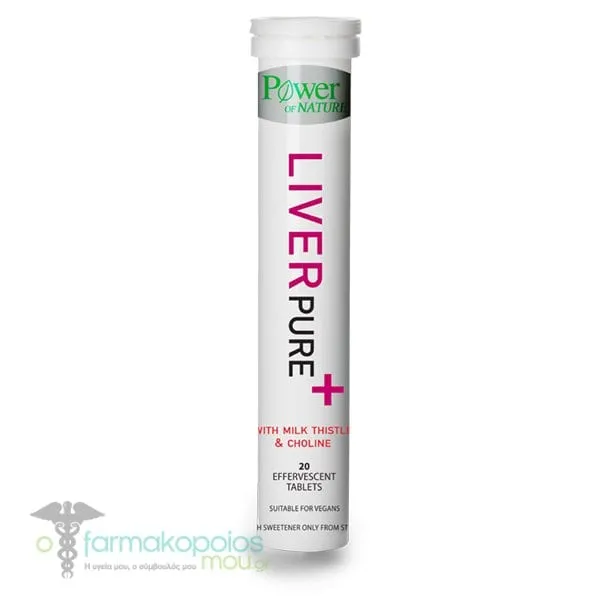Power of Nature Liver Pure+, 20eff.tabs