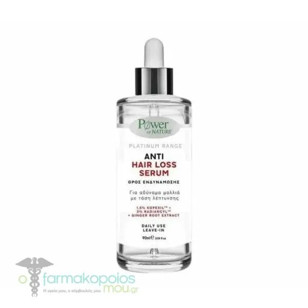Power of Nature Platinum Range Anti Hair Loss Serum, 90ml